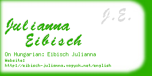 julianna eibisch business card